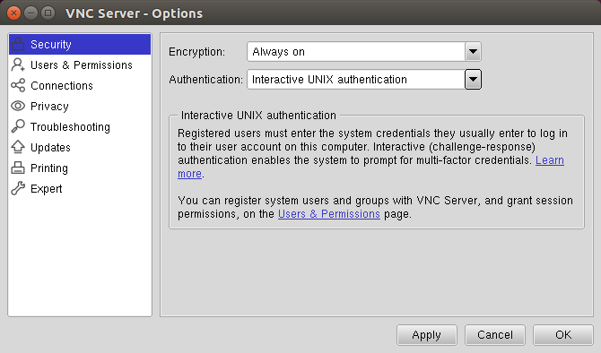 vnc viewer for mac using ad credentials